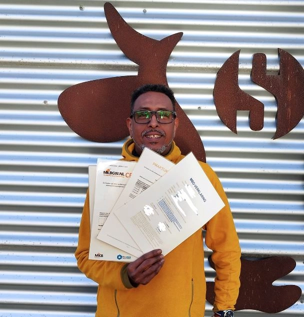 trotse medewerker Hamoud